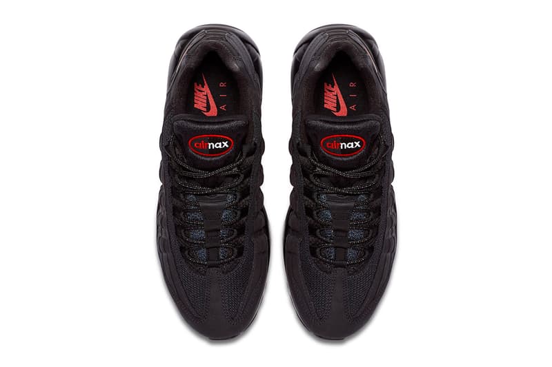 Nike Ornaments New Air Max 95 With Jewel Swoosh black red release drop price images footwear info