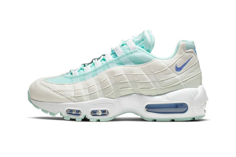 Nike Air Max 95 Teal Royal Release Tint Pulse White Summit White