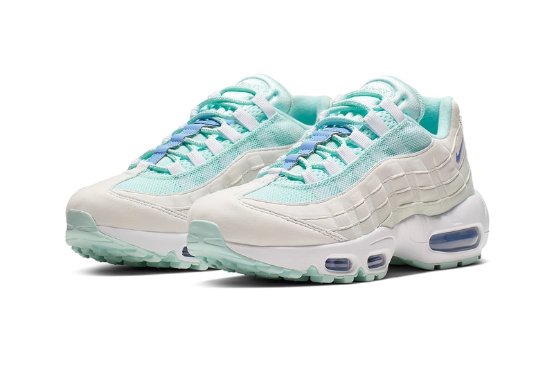 Nike Air Max 95 Teal Royal Release Tint Pulse White Summit White