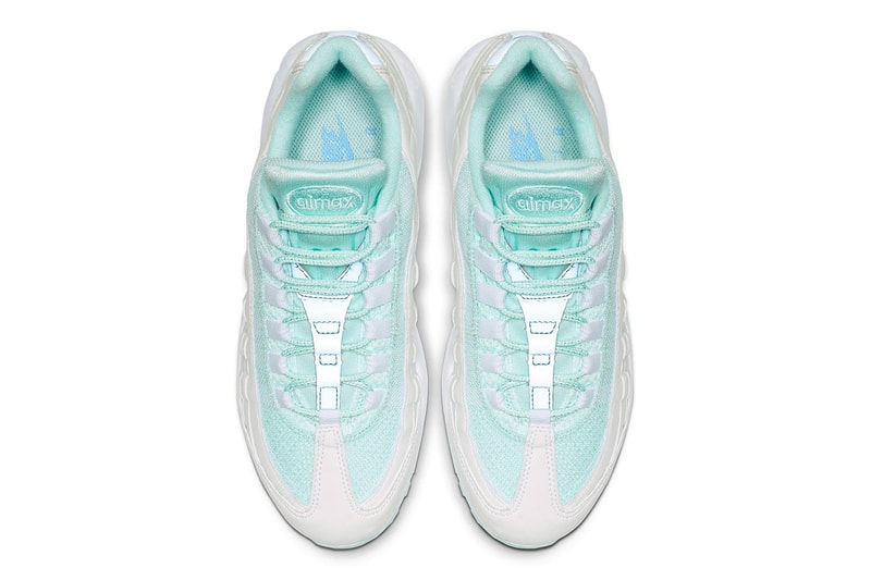 Nike Air Max 95 Teal Royal Release Tint Pulse White Summit White
