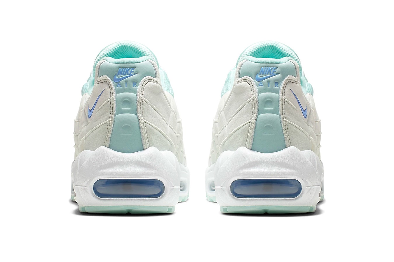 Nike Air Max 95 Teal Royal Release Tint Pulse White Summit White