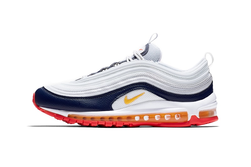 nike air max 97 2019 march footwear nike sportswear pure platinum laser orange midnight navy racer pink summit white