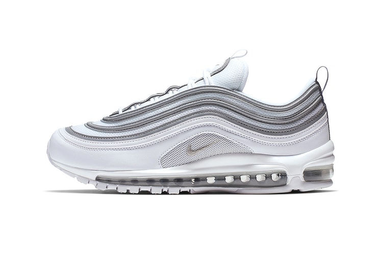 Nike Air Max 97 "White/Metallic Silver" Surfaces for Spring
