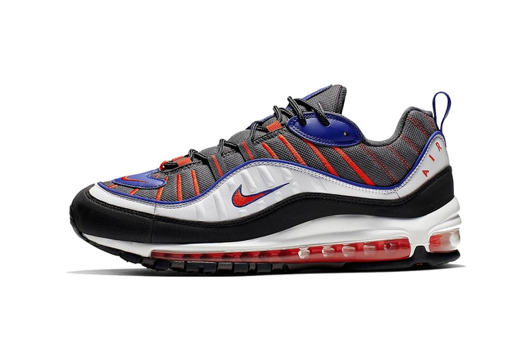 Nike Air Max 98 "Team Orange" Gets a NY Knicks-Style Design