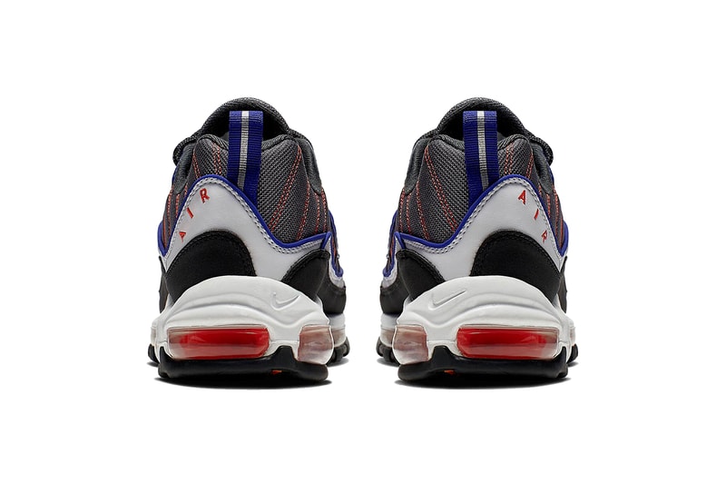 nike air max 98 gunsmoke team orange laser orange white 2019 nike sportswear footwear