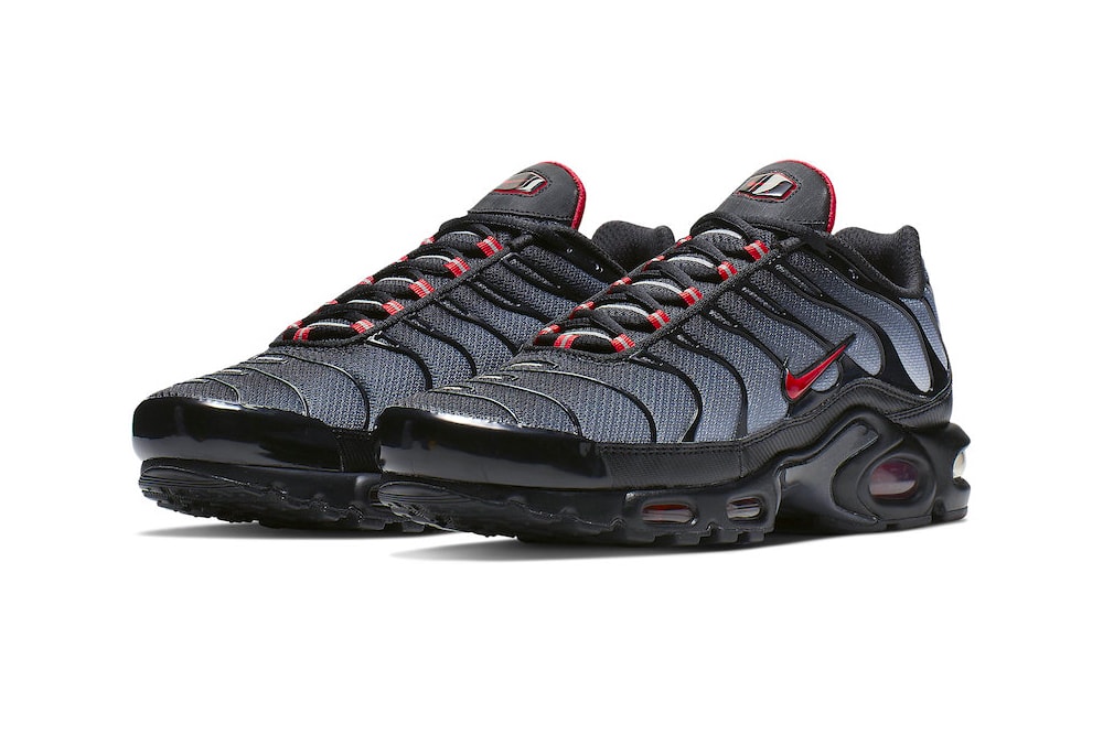 Nike Dresses New Air Max Plus With Monotone Gradient black red drop release date info images price footwear