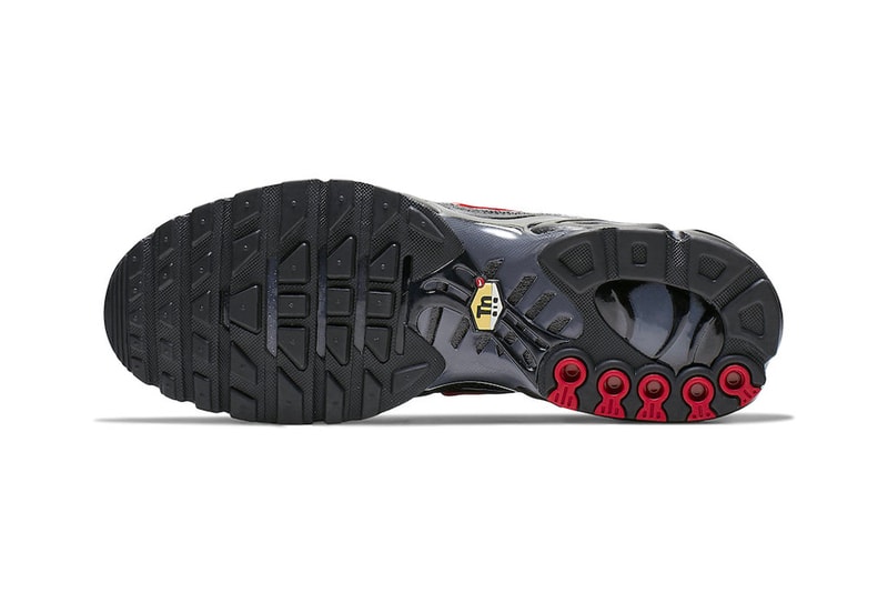 Nike Dresses New Air Max Plus With Monotone Gradient black red drop release date info images price footwear