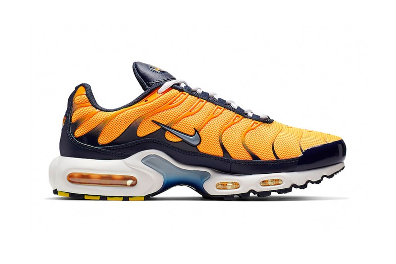Nike Air Max Plus Navy And Orange Release Info nike fashion sneakers shoes 