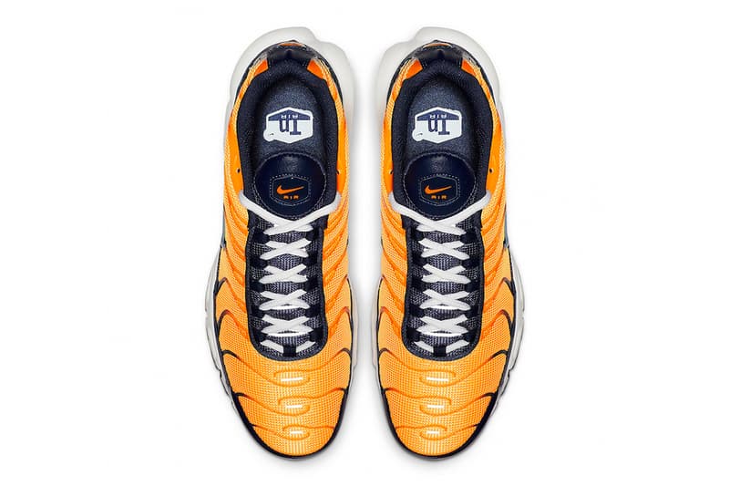 Nike Air Max Plus Navy And Orange Release Info nike fashion sneakers shoes 