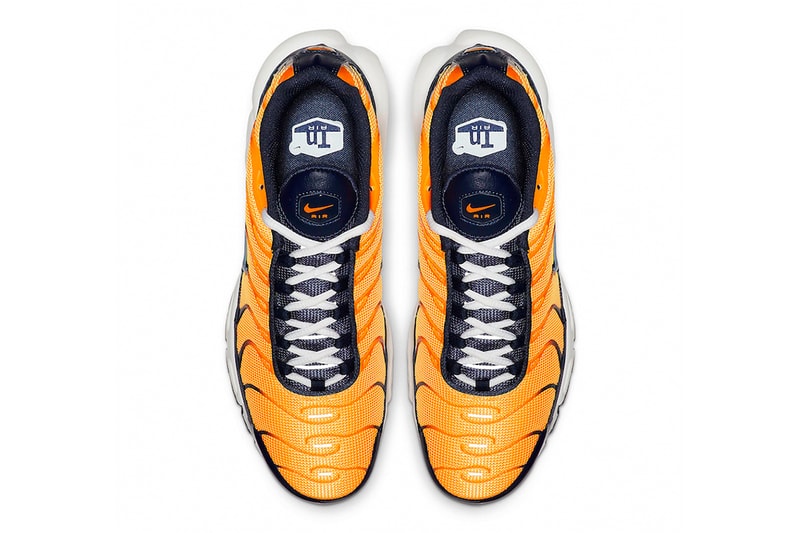 Nike Air Max Plus Navy And Orange Release Info nike fashion sneakers shoes 