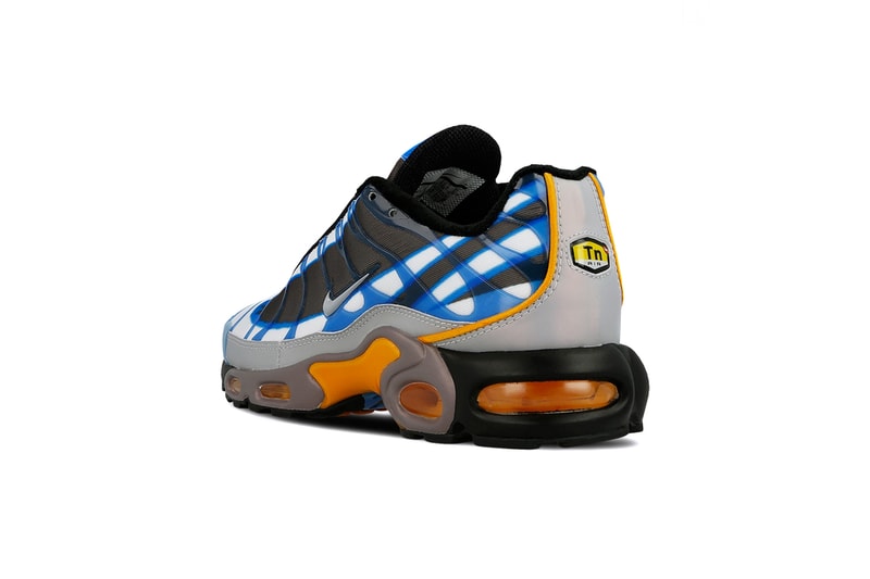 Deluxe Motif Arrives on Nike's Latest Air Max Plus Premium wolf grey blue info release drop date price images footwear 