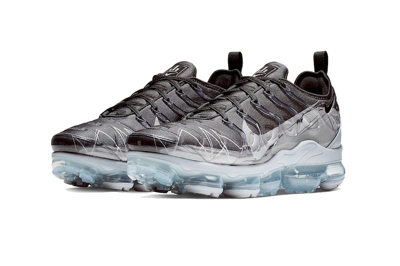 nike air vapormax plus black wolf grey 2019 march footwear nike sportswear 