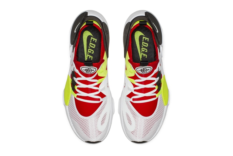 Nike Huarache EDGE E.D.G.E TXT "White/University Red/Volt-White" AO1697-100 release info pricing details stockist drop info web store 