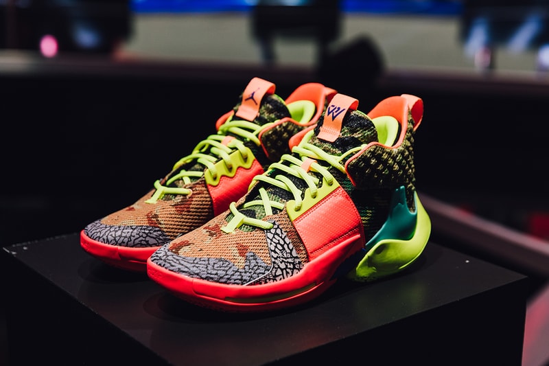 nike jordan brand russell westbrook kevin durant paul george kyrie irving footwear why not zer0 2 air jordan 33 adapt bb kd11 pg 3 kyrie 5 rokit