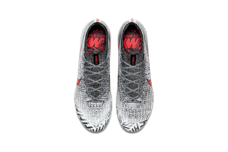 Nike Mercurial Vapor 360 NJR Silencio Neymar Jr Football Boots Flyknit Oreo Red 
