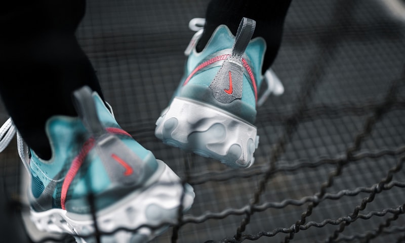 Nike React Element 87 "Royal Tint" On-Foot colorway release date info february 15 2019 buy pre-order closer look