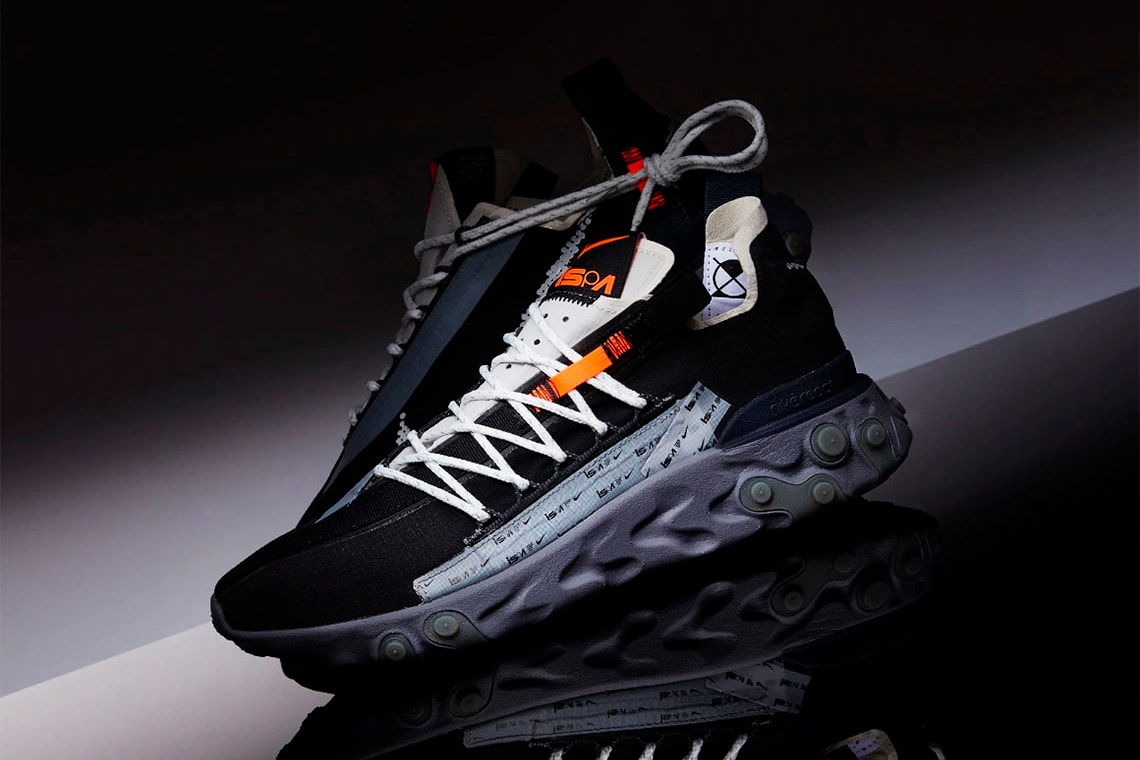 Nike React WR ISPA Release swoosh water resistant uppers 