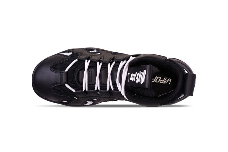 Nike's Wild Print Vapormax Gliese Goes Stealthy white black images footwear info release drop