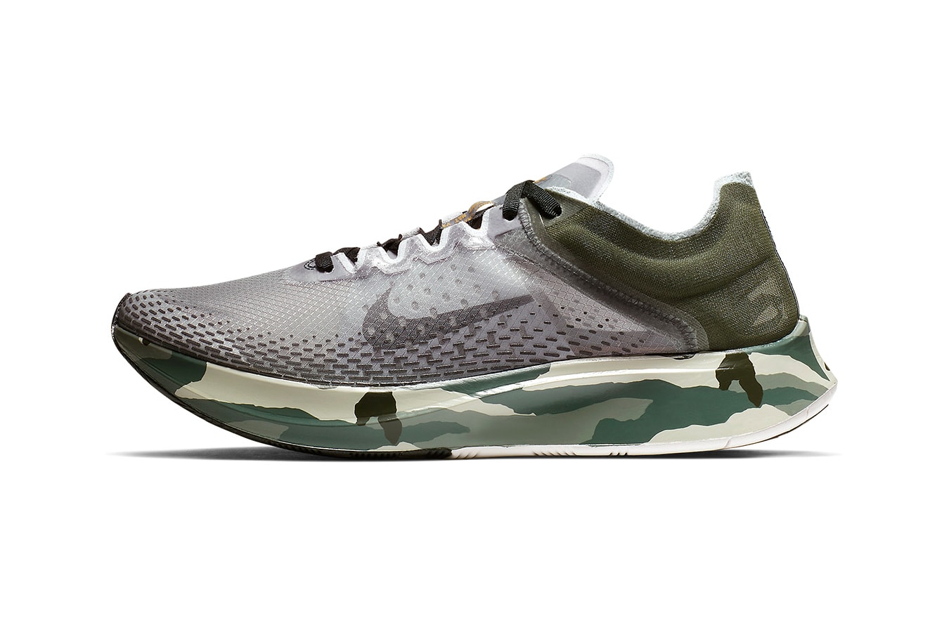 Nike Zoom Fly SP Fast Sequoia Golden Moss Release