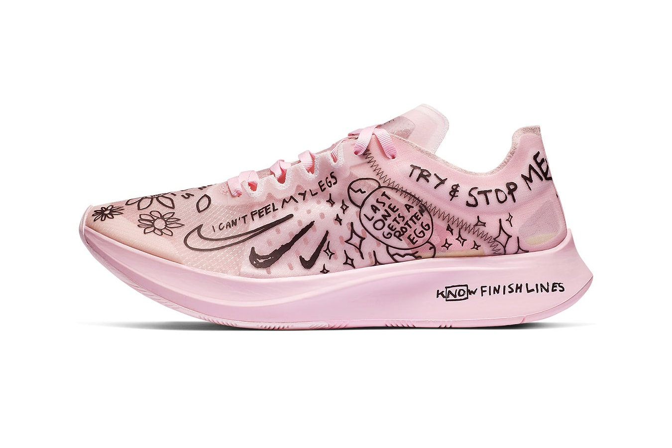 Nike Drops Collaborative Zoom Fly SP with Runner Nathan Bell pink release drop date price images footwear trainers running sneakers