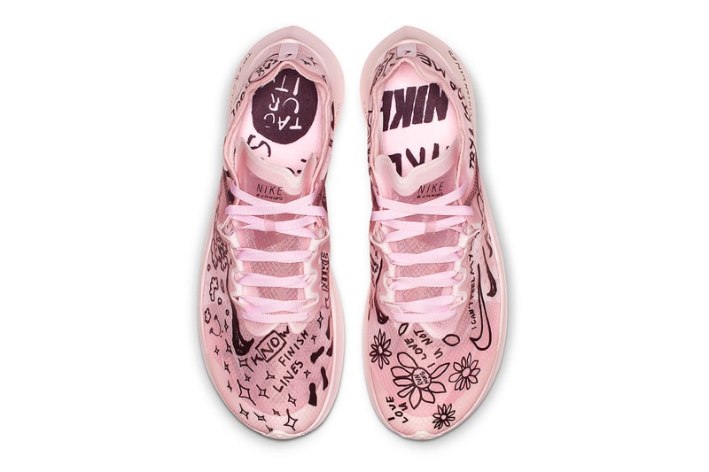 Nike Drops Collaborative Zoom Fly SP with Runner Nathan Bell pink release drop date price images footwear trainers running sneakers