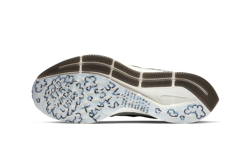 Nike Zoom Pegasus 35 DIY Sneaker Oreo Colorway Handwritten running handdrawn customized customization