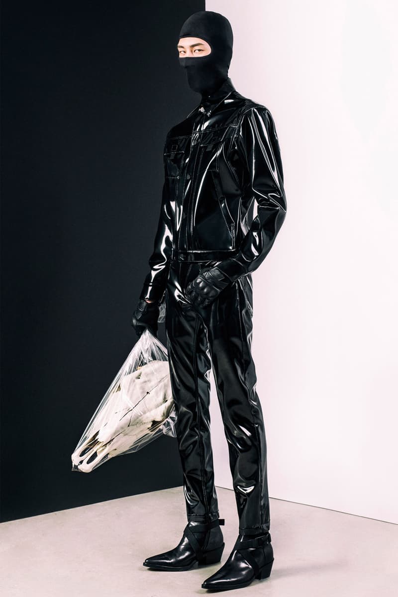 Nomenklatura Studio collection 002 lookbook images Alexandre Plokhov Collection Product Spring summer 2019 matrix latex