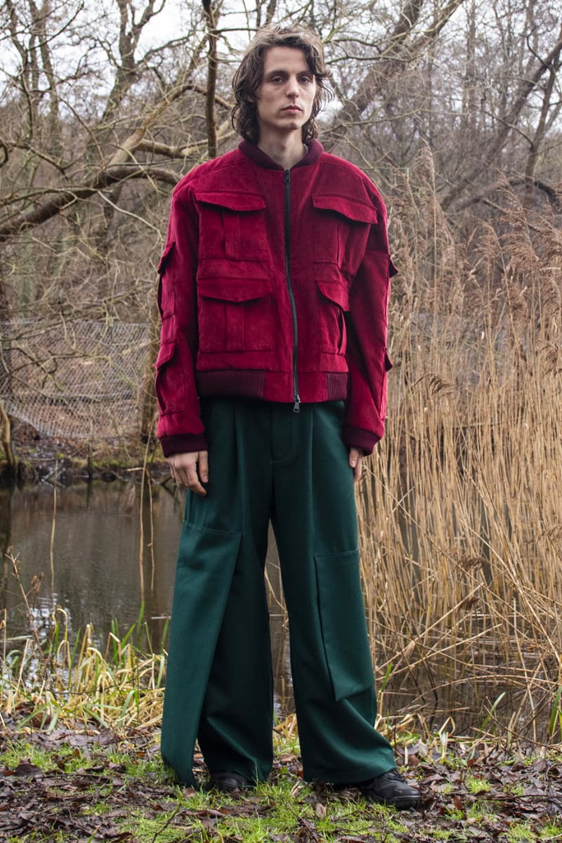 NOSOMNIA Unveils GEEK FW19 Collection Fall Winter Boy scout Gamer Silk Satin Italian wool Japanese Cotton poplin Italian Jacquard Knits British Corduroy Lookbook Danish