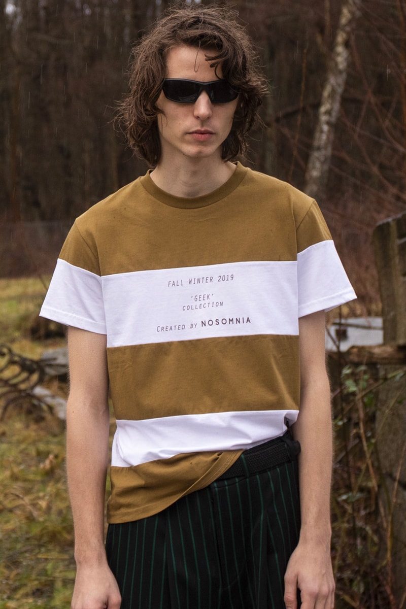 NOSOMNIA Unveils GEEK FW19 Collection Fall Winter Boy scout Gamer Silk Satin Italian wool Japanese Cotton poplin Italian Jacquard Knits British Corduroy Lookbook Danish