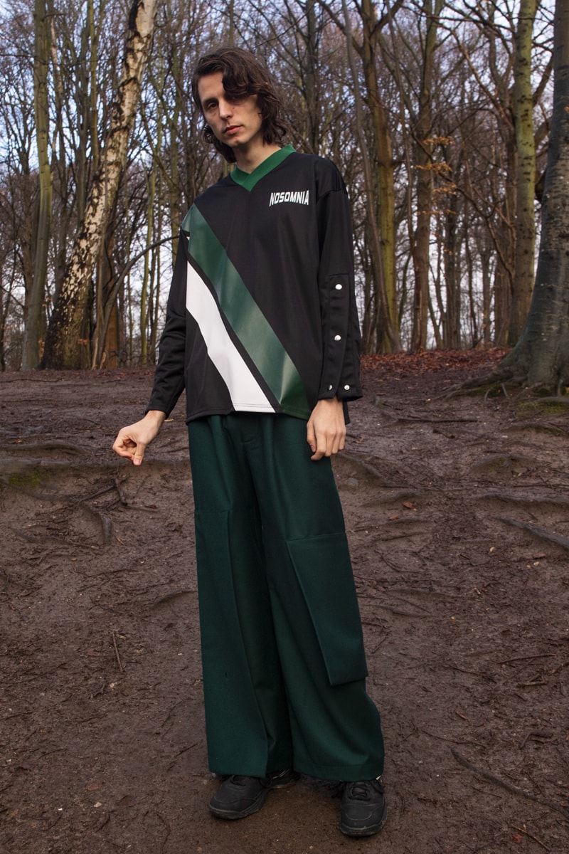 NOSOMNIA Unveils GEEK FW19 Collection Fall Winter Boy scout Gamer Silk Satin Italian wool Japanese Cotton poplin Italian Jacquard Knits British Corduroy Lookbook Danish