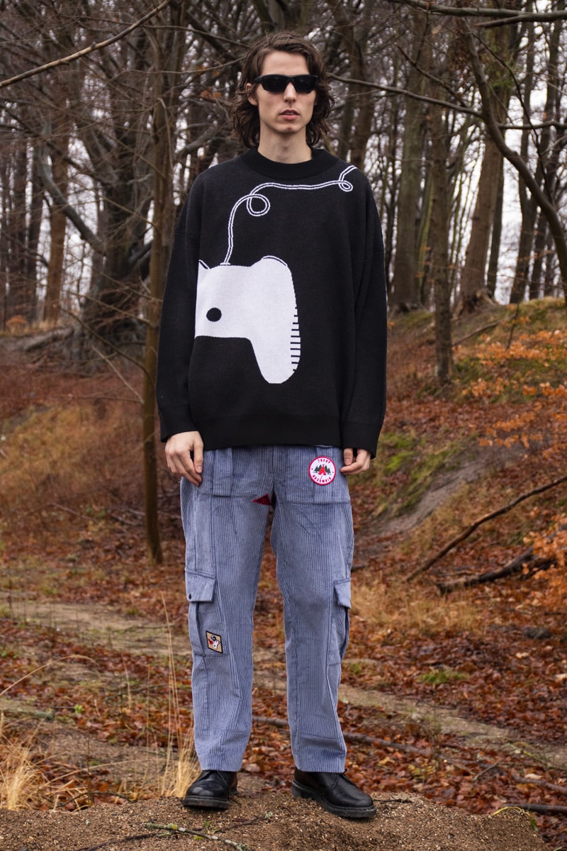 NOSOMNIA Unveils GEEK FW19 Collection Fall Winter Boy scout Gamer Silk Satin Italian wool Japanese Cotton poplin Italian Jacquard Knits British Corduroy Lookbook Danish