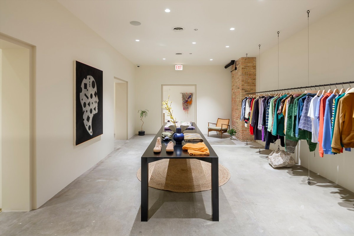 Notre's Renovated West Loop Location Reopening Chicago Norman Kelley architect clothing store storefront flagship 
