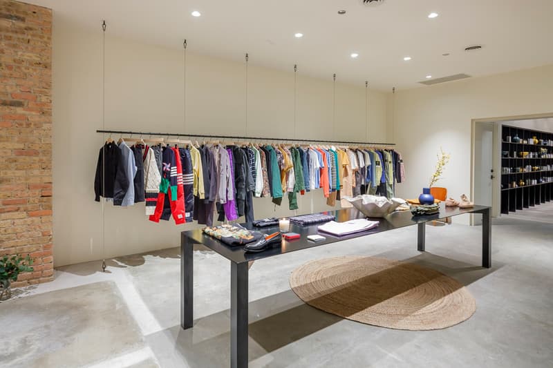 Notre's Renovated West Loop Location Reopening Chicago Norman Kelley architect clothing store storefront flagship