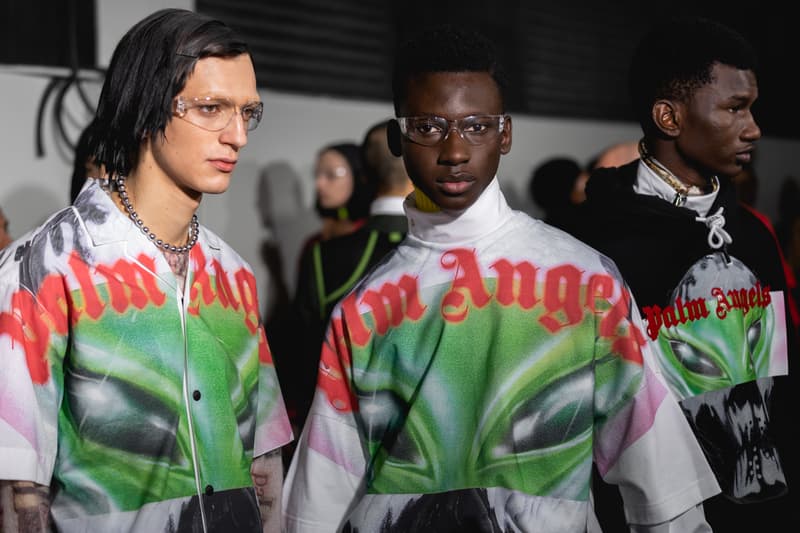 Palm Angels NYFW FW19 Show Backstage Francesco Ragazzi New York Fashion Week