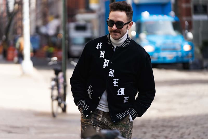 New York Fashion Week FW19 fall winter 2019 city Street Style Snaps outfits photograph calvin klein dior nike air max tn tuned palm angels louis vuitton off white blazer puma ader error prada 18 east