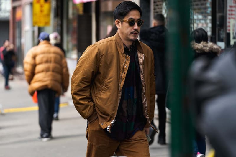 New York Fashion Week FW19 fall winter 2019 city Street Style Snaps outfits photograph calvin klein dior nike air max tn tuned palm angels louis vuitton off white blazer puma ader error prada 18 east