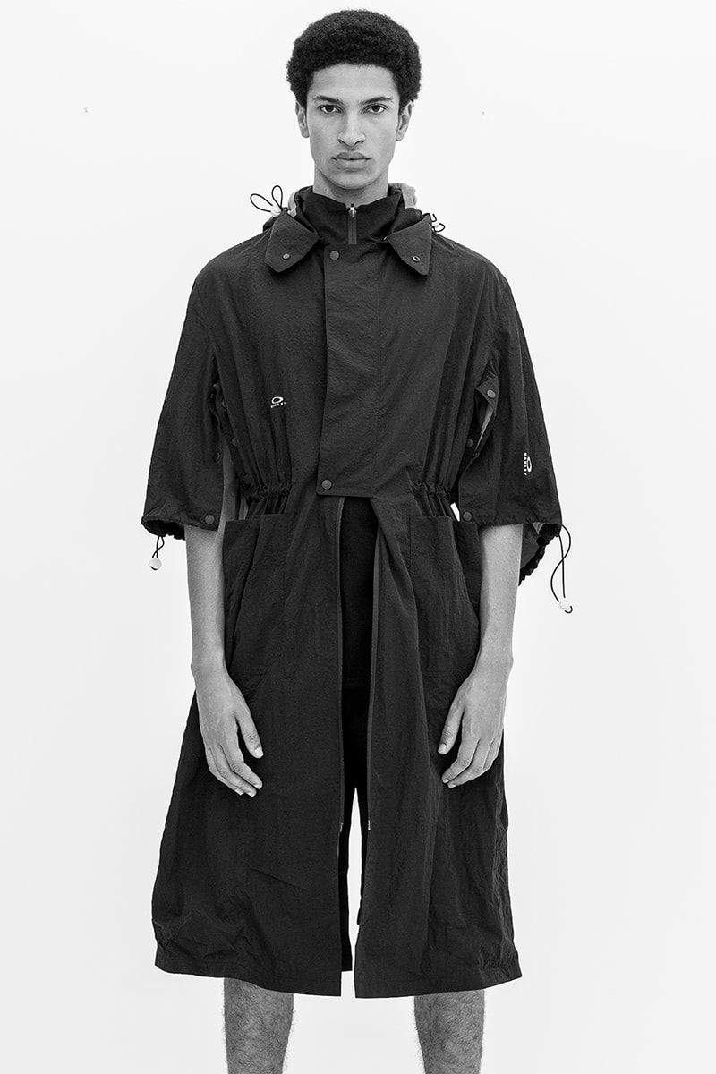 Oakley by Samuel Ross Season 2 Collection Lookbook Jackets Anoraks Sweaters T shirts pants shorts socks sunglasses bags 