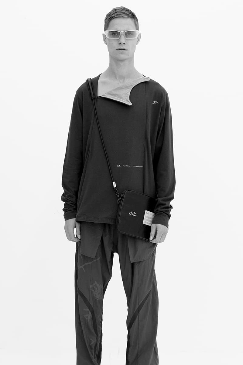 Oakley by Samuel Ross Season 2 Collection Lookbook Jackets Anoraks Sweaters T shirts pants shorts socks sunglasses bags 