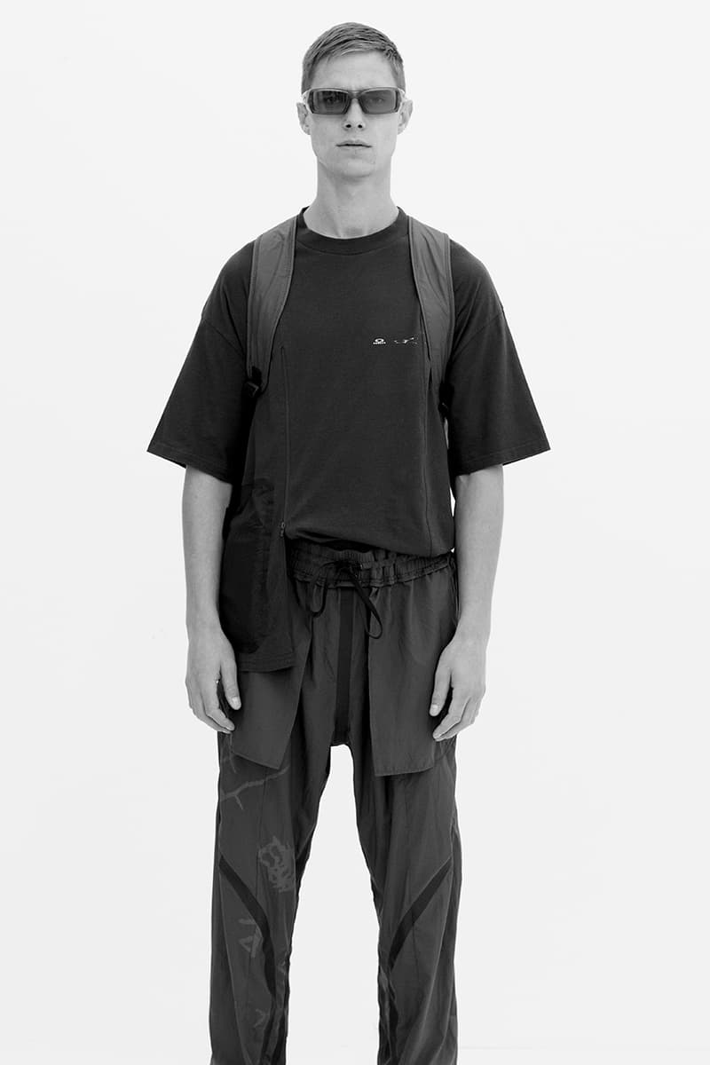 Oakley by Samuel Ross Season 2 Collection Lookbook Jackets Anoraks Sweaters T shirts pants shorts socks sunglasses bags 