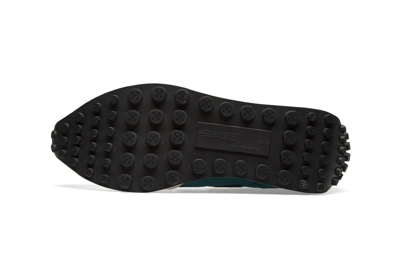 Off-White™ Vintage Arrow Running Sneakers Teal Orange Release Details Closer Look END. Clothing Virgil Abloh footwear