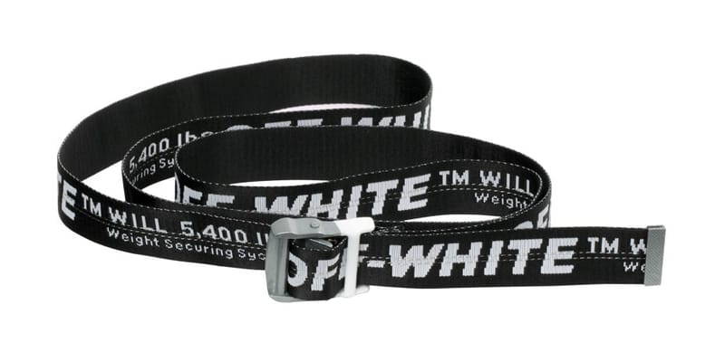 off white industrial belt 2.0 black