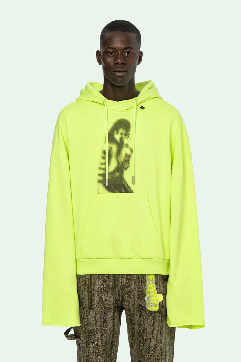 Off-White™ SS19 Michael Jackson Print hoodie tee shirt mj illusionist