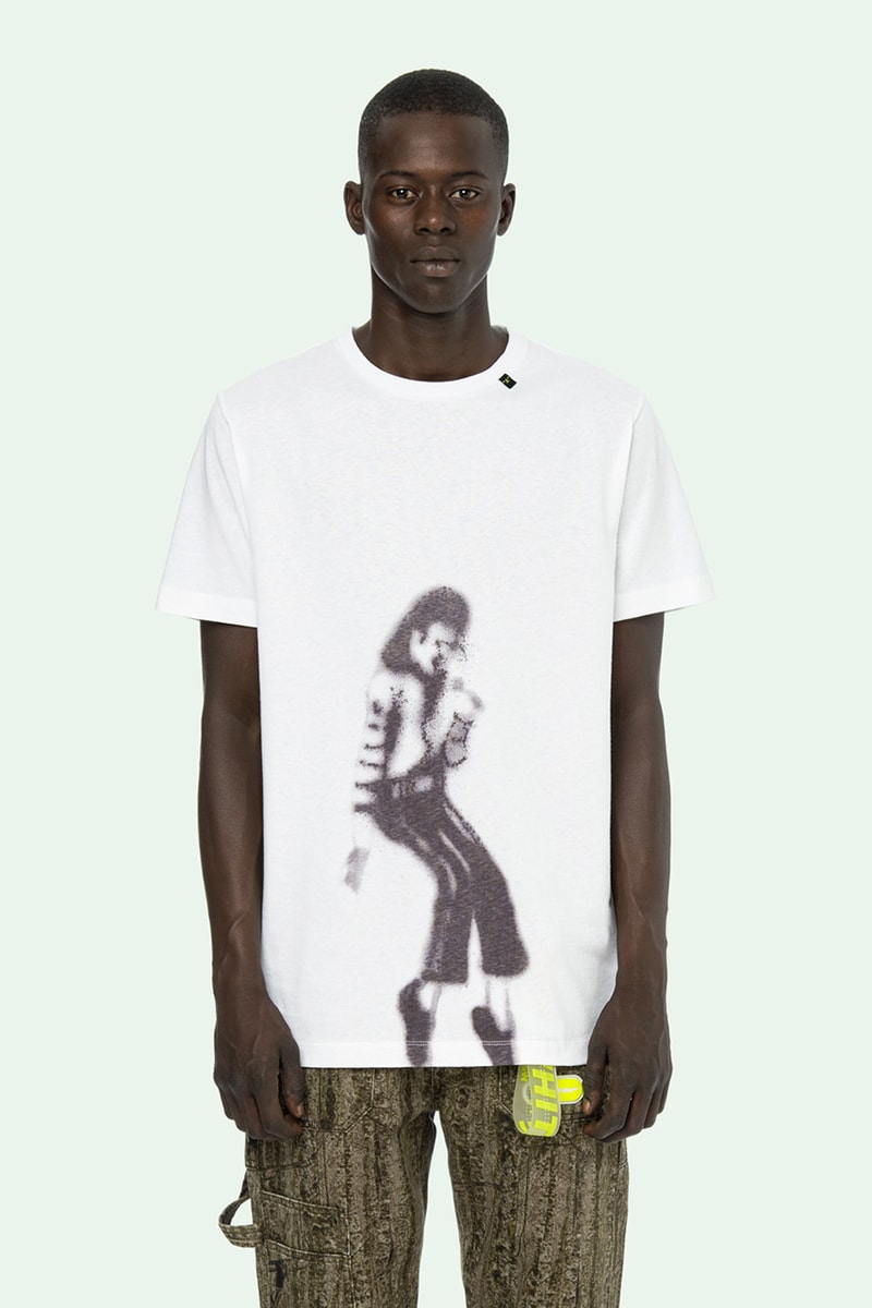 Off-White™ SS19 Michael Jackson Print hoodie tee shirt mj illusionist