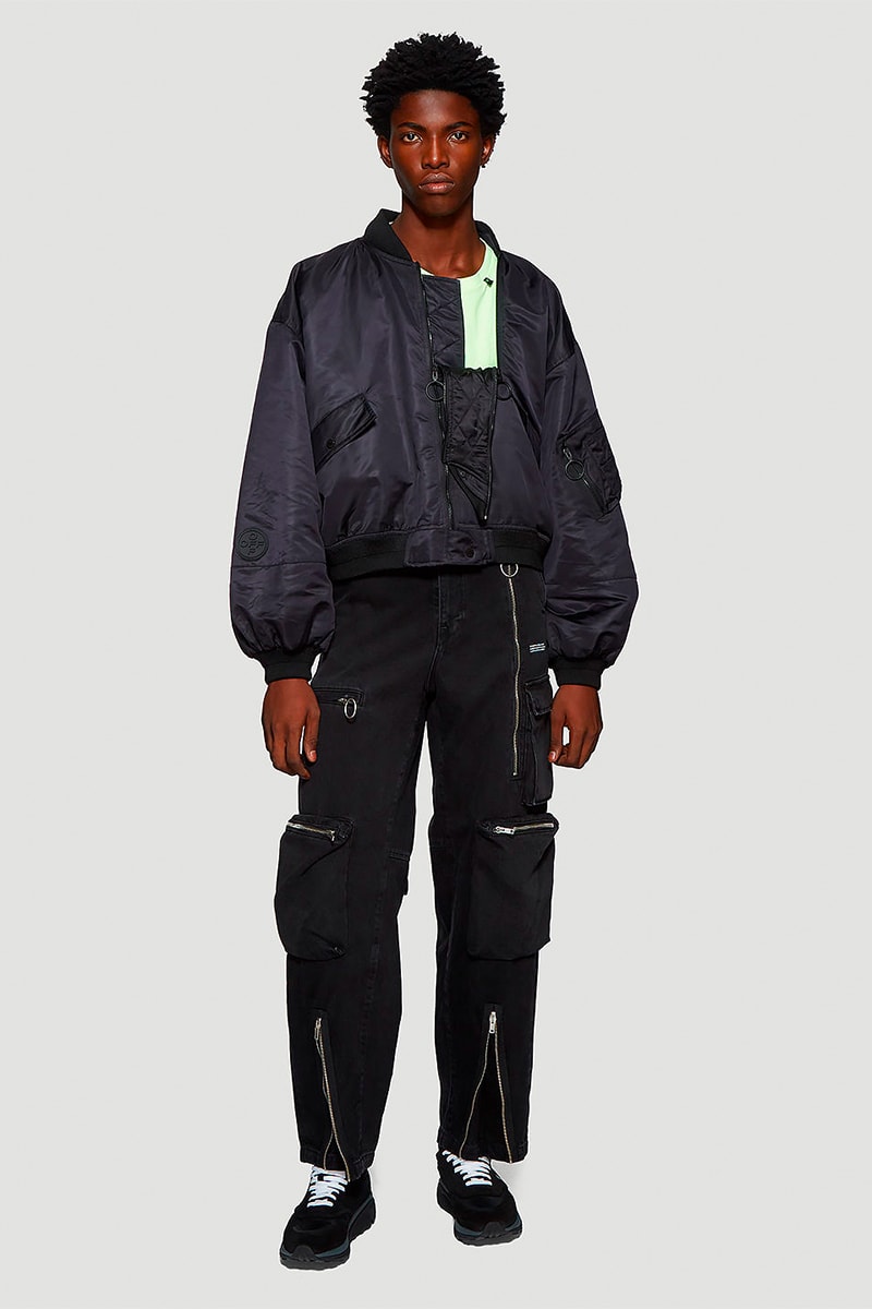 Off White Multi Pocket Jeans Release fashion info designer pants black