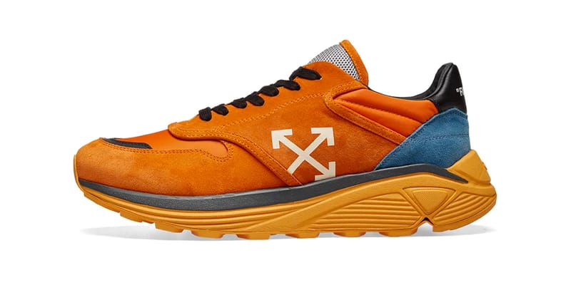 off white orange sneakers