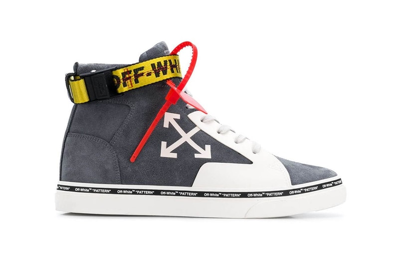 Off-White™ Skate Sneaker Green Gray Release