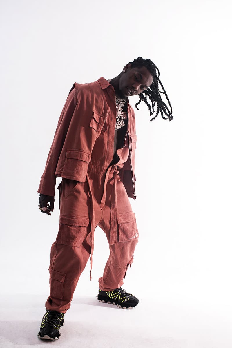 Offset Model N.D.G Studio Utility Drop Bag Pouch Jacket pants holster vest anorak pullover 