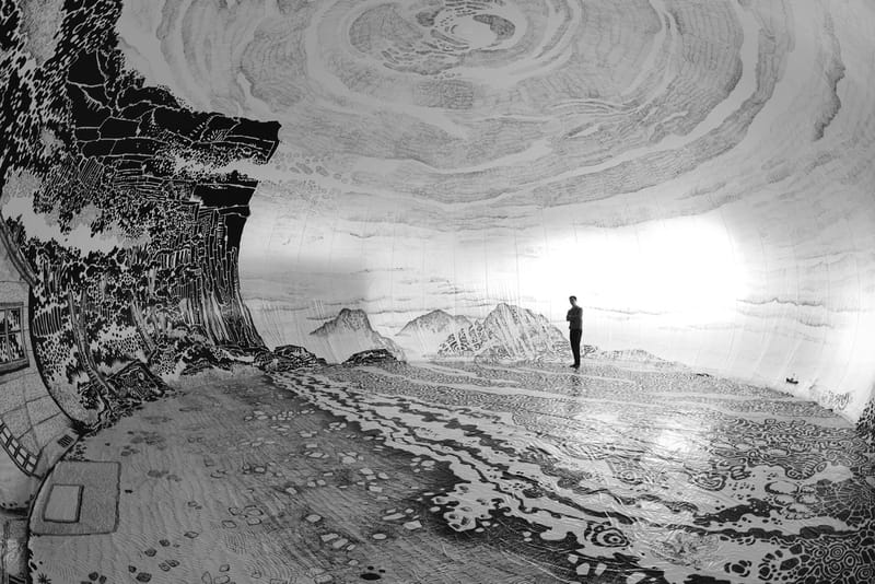 Oscar Oiwa Will Draw a Massive Mural Inside an Inflatable Dome