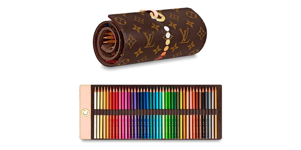 Louis Vuitton Monogram Colouring Pencil Case Roll – Weluxe Designer Resale  Inc.