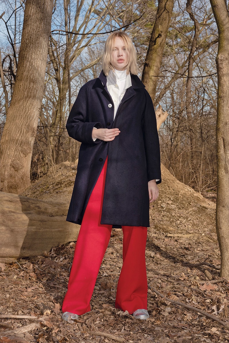 Overcoat Fall/Winter 2019 Lookbook Collection nyc new york Ryuhei Oomaru designer interview fashion week new york february